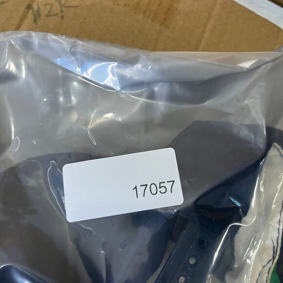 Babes Hat One Size Navy Blue Red Script Embroidered Adjustable Baseball Cap - Picture 8 of 8